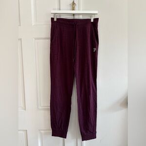 PINK Victoria's Secret Maroon Joggers